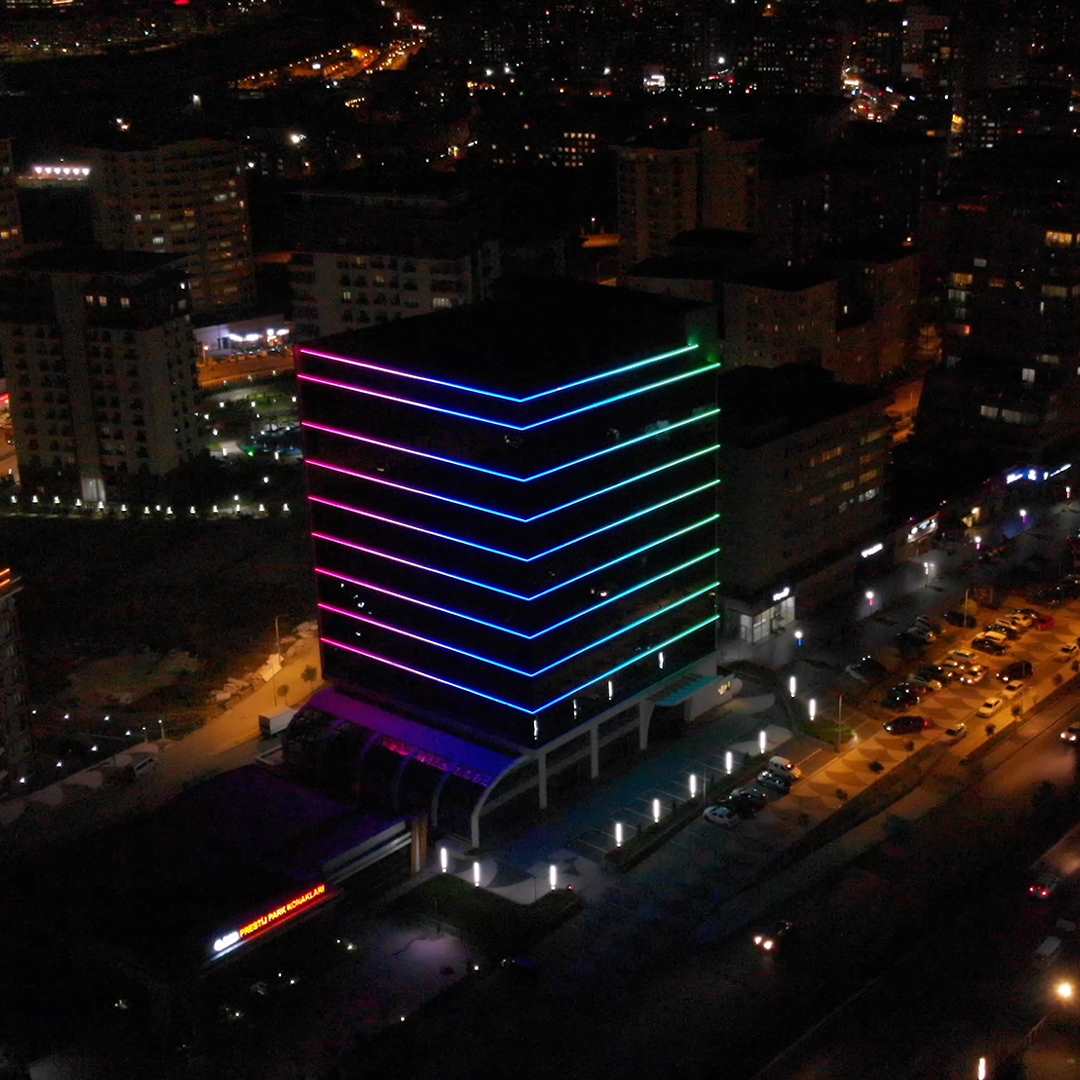 Các loại chiếu sáng mặt dựng phổ biến hiện nay