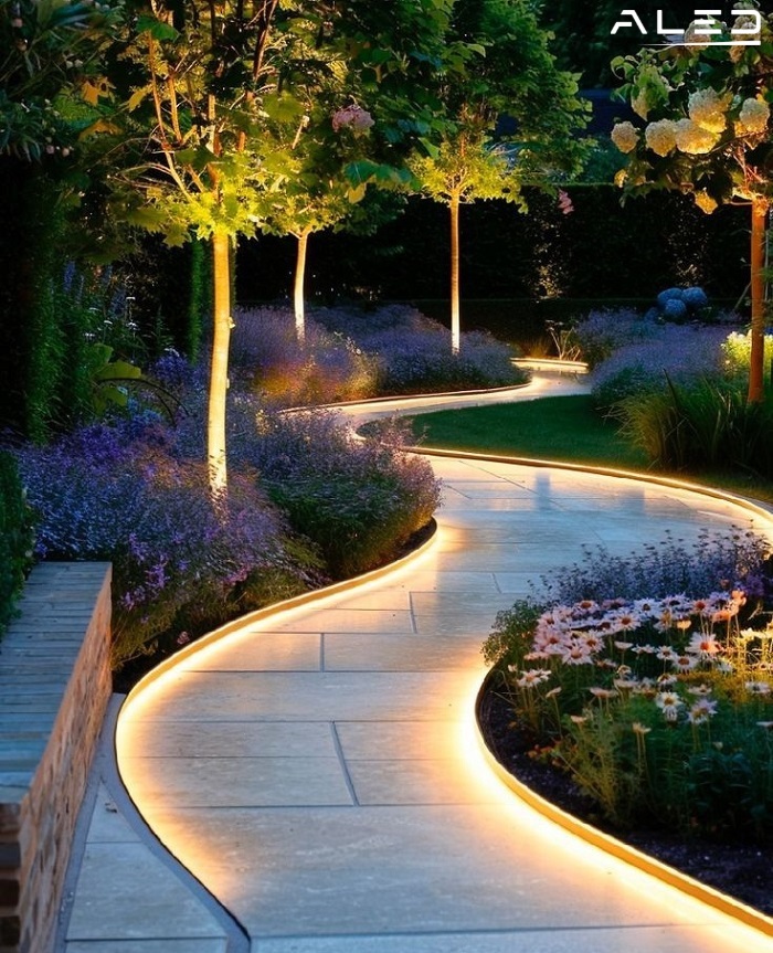 Hướng dẫn cách thiết kế chiếu sáng sân vườn