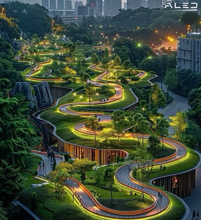 ALEDVN - Đơn vị cung cấp thiết kế chiếu sáng sân vườn uy tín chuyên nghiệp