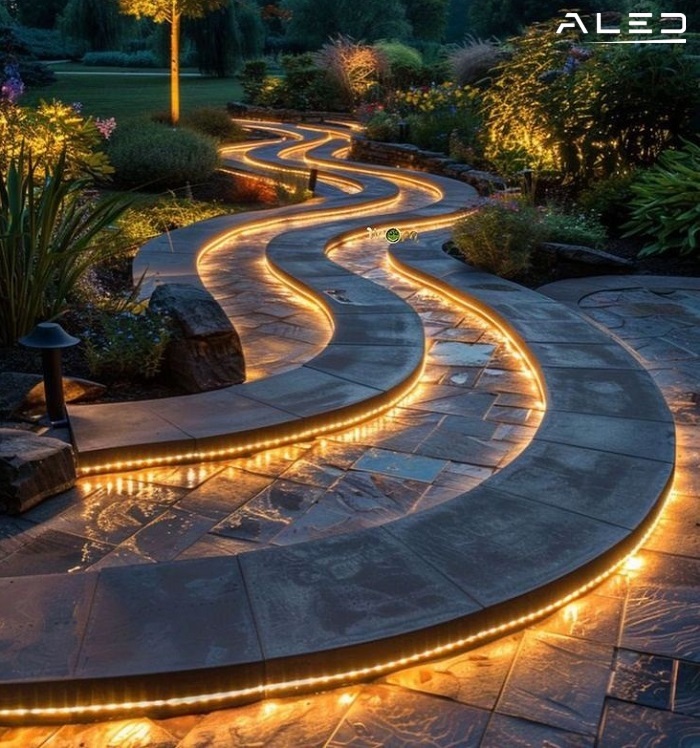 Cách thiết kế chiếu sáng sân vườn cho từng vị trí