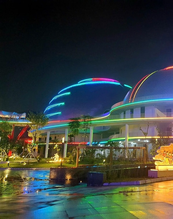 Thiết kế chiếu sáng sân vườn