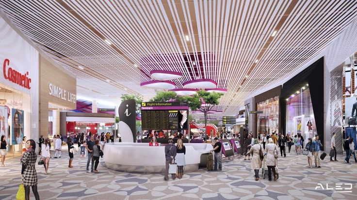 Thiết kế chiếu sáng trung tâm thương mại