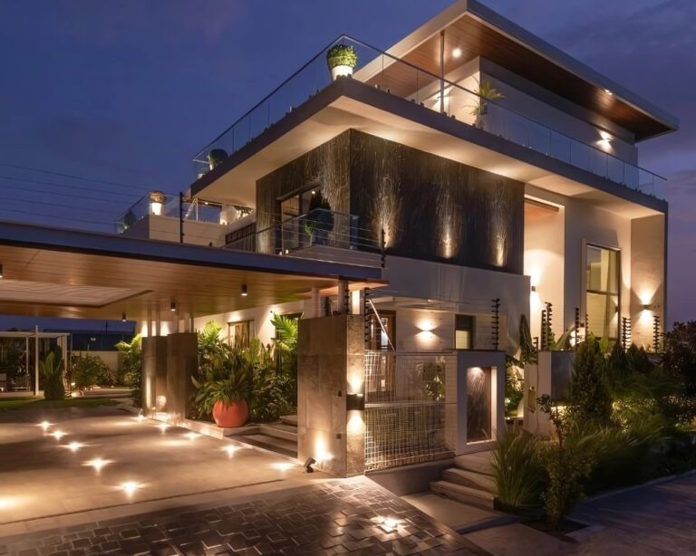 Thiết Kế Chiếu Sáng Mặt Tiền