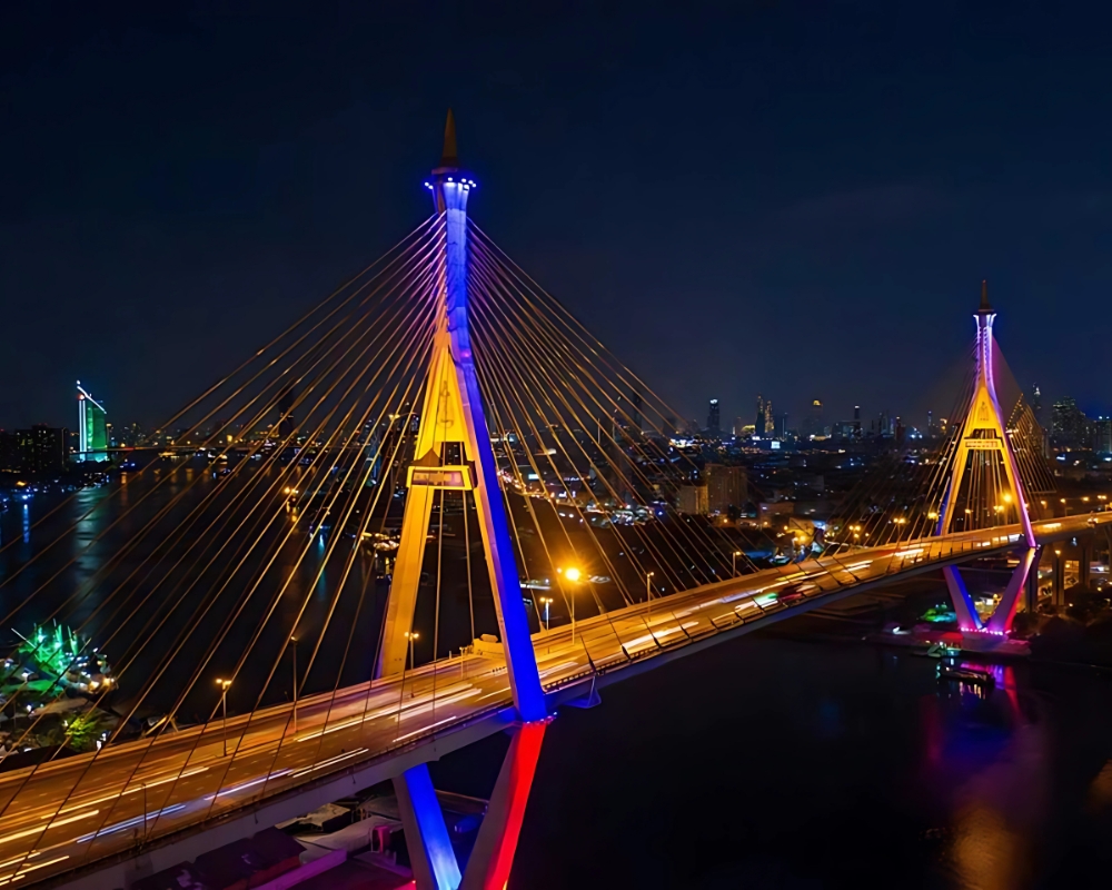 Thiết Kế Chiếu Sáng Cầu: Nghệ Thuật Kết Hợp Ánh Sáng và Kiến Trúc 1 Thiết Kế Chiếu Sáng Cầu