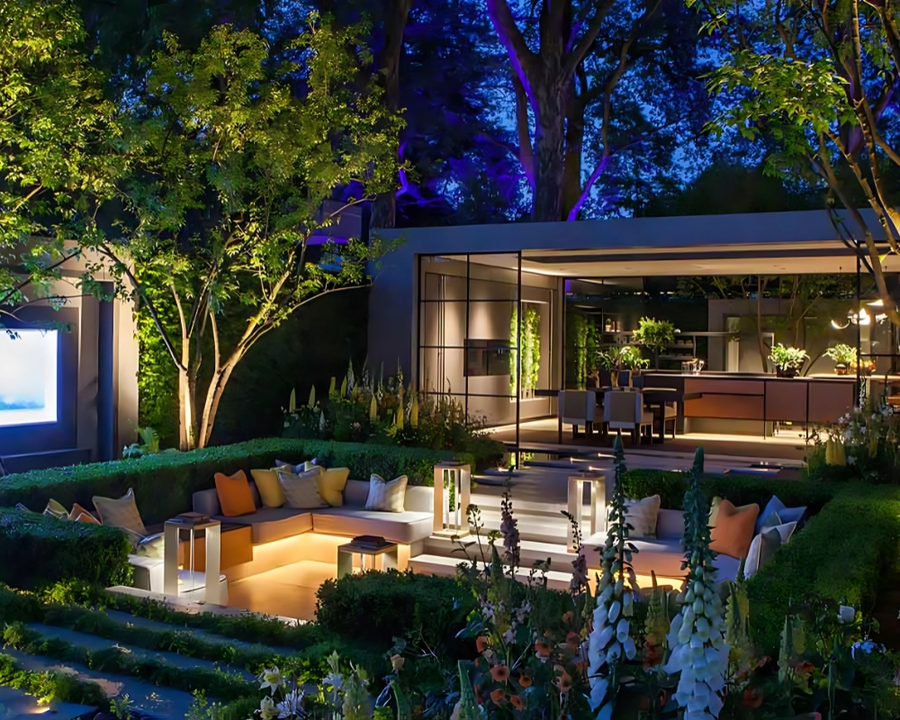Thiết kế chiếu sáng sân vườn: Giải pháp nâng tầm không gian sống từ ALED