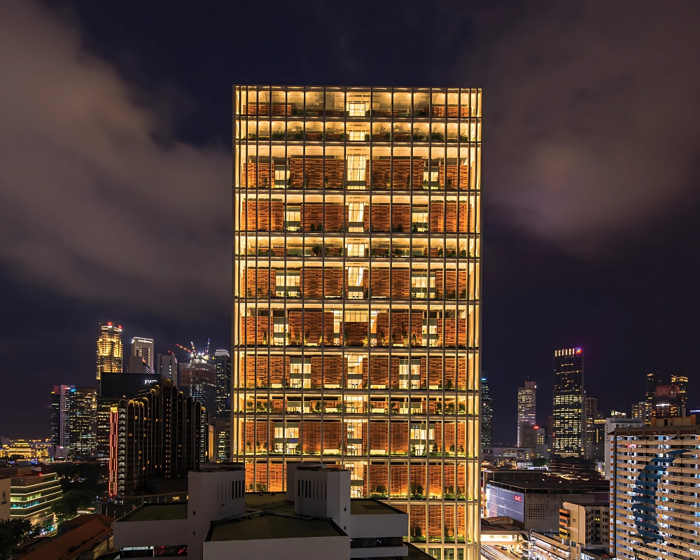Thiết Kế Chiếu Sáng Công Trình Kiến Trúc: Yếu Tố Vàng Nâng Tầm Không Gian 9 Tòa án Quốc gia Singapore