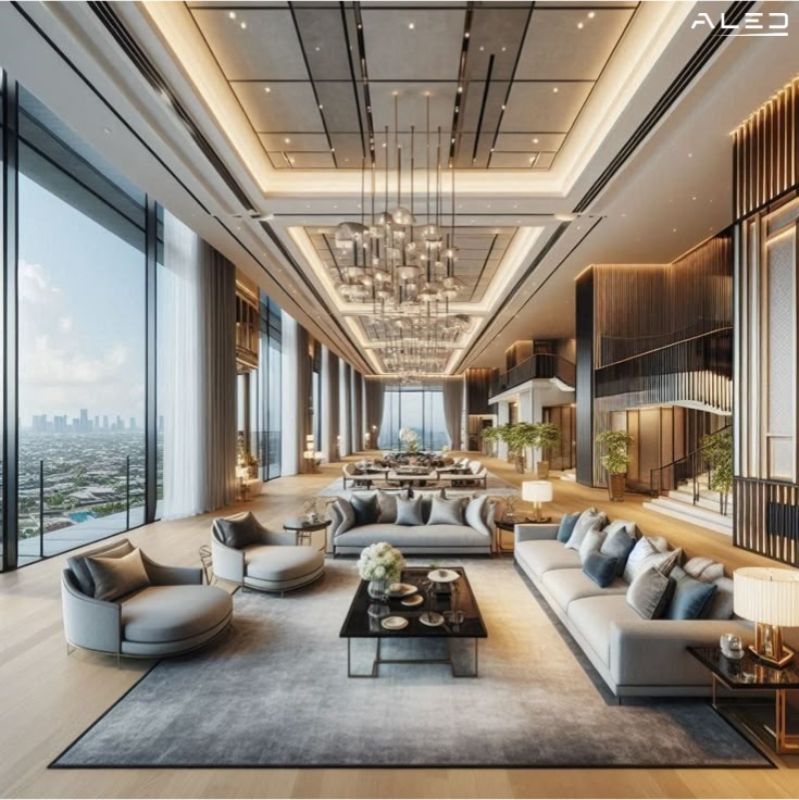 Thiết kế chiếu sáng biệt thự 7 Thiết kế chiếu sáng phòng sinh hoạt chung biệt thự