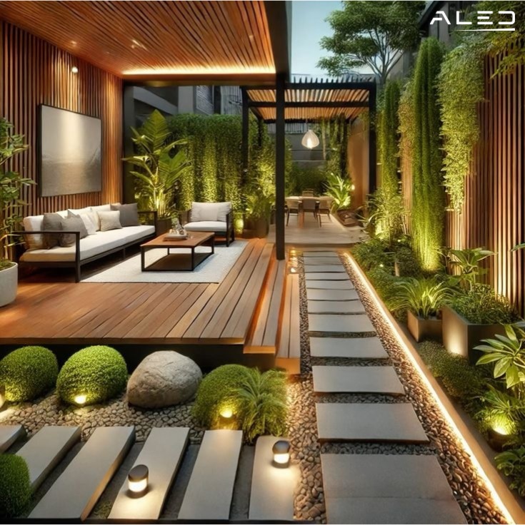 Lợi ích khi thiết kế chiếu sáng cảnh quan