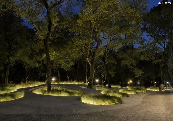 Thiết kế chiếu sáng cảnh quan 360°