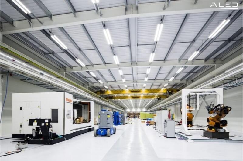 thiết kế chiếu sáng nhà xưởng