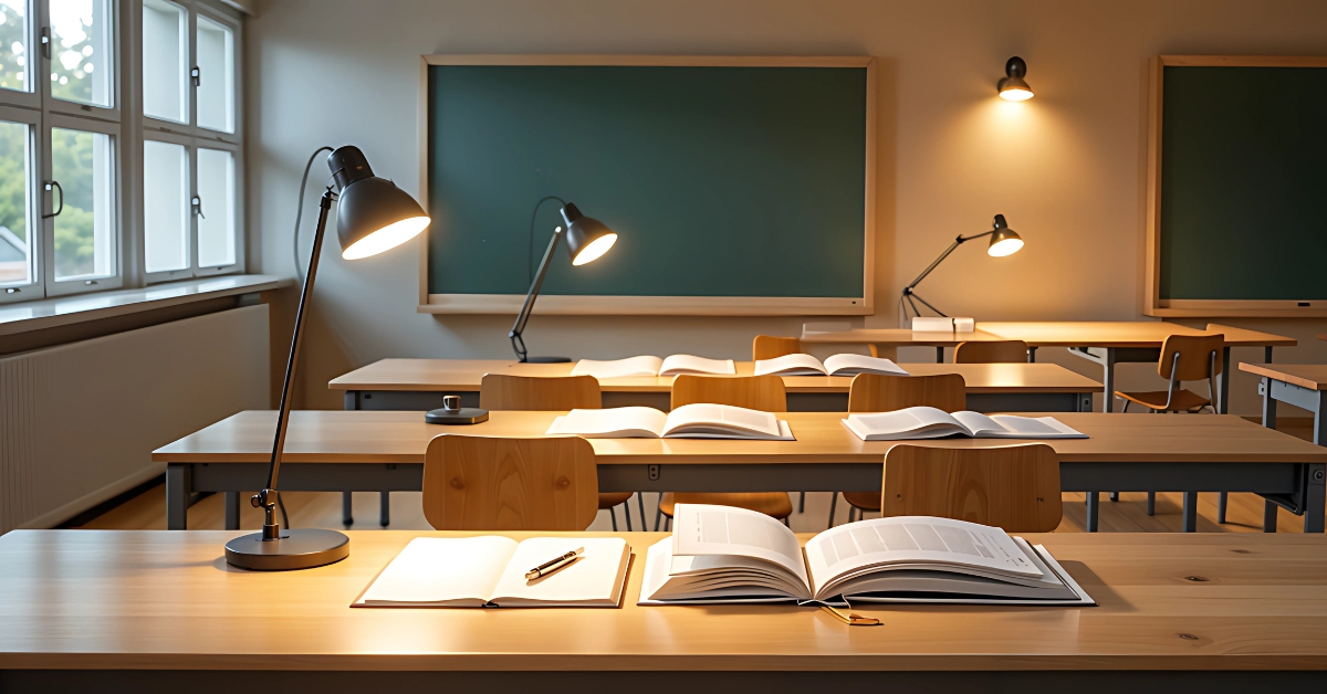 Thiết Kế Chiếu Sáng Lớp Học: Bí Quyết Tạo Nên Môi Trường Học Tập Hiệu Quả 1 Chiếu sáng lớp học