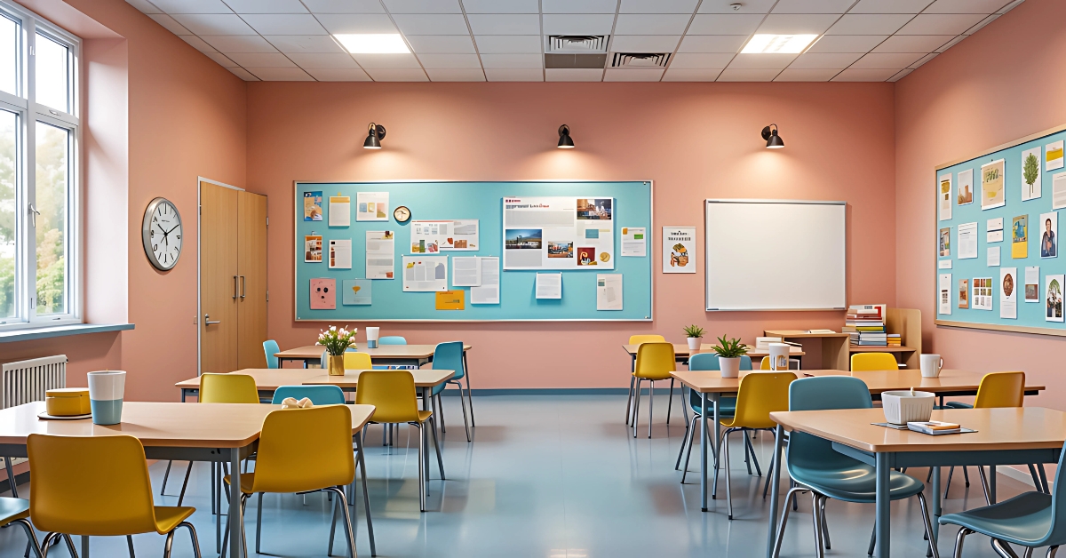 Thiết Kế Chiếu Sáng Lớp Học: Bí Quyết Tạo Nên Môi Trường Học Tập Hiệu Quả 5 Đèn LED Lớp Học