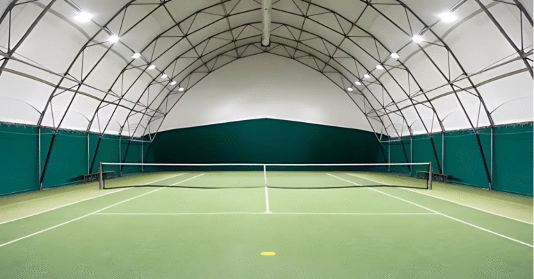 Thiết kế chiếu sáng sân tennis