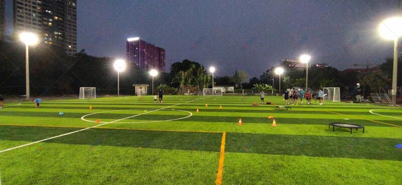 thiết kế chiếu sáng sân bóng đá