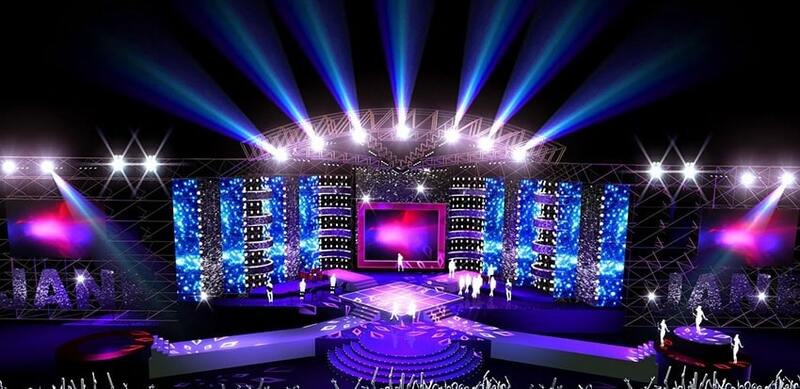 Hướng dẫn cách lắp đặt đèn sân khấu, hệ thống đèn chuyên nghiệp 1 lắp đặt đèn sân khấu