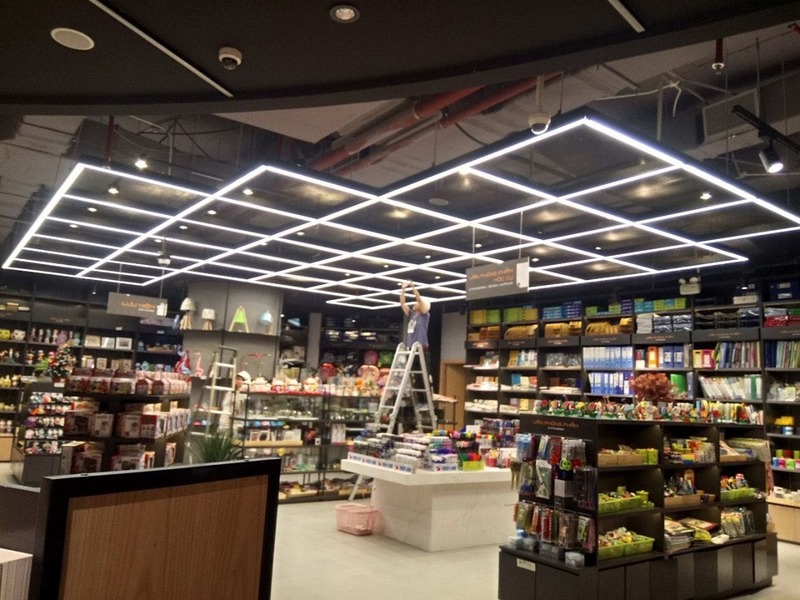 Led thanh nhôm treo thả