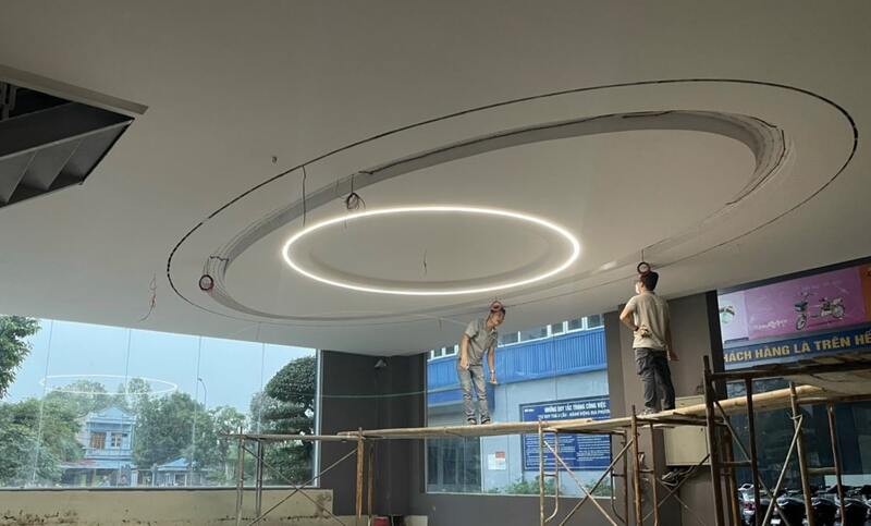 Hướng dẫn thi công đèn led thanh nhôm chi tiết từng bước 4 thi công đèn led thanh nhôm