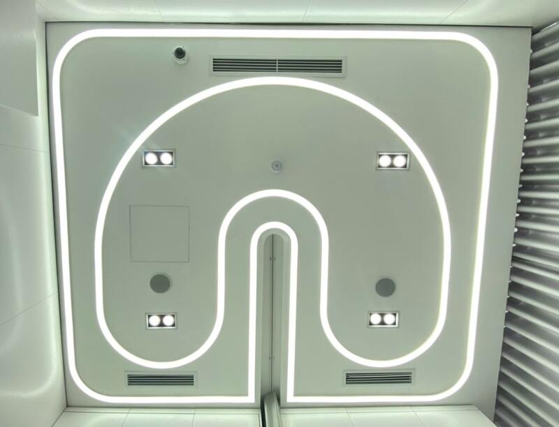 thi công led silicon