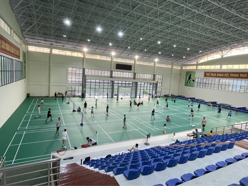 Thiết kế chiếu sáng sân cầu lông