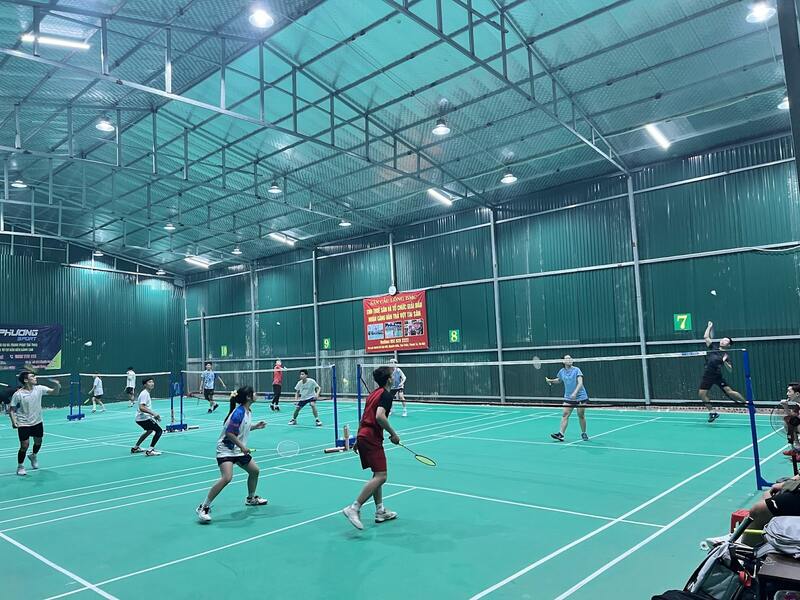 Thiết kế chiếu sáng sân cầu lông