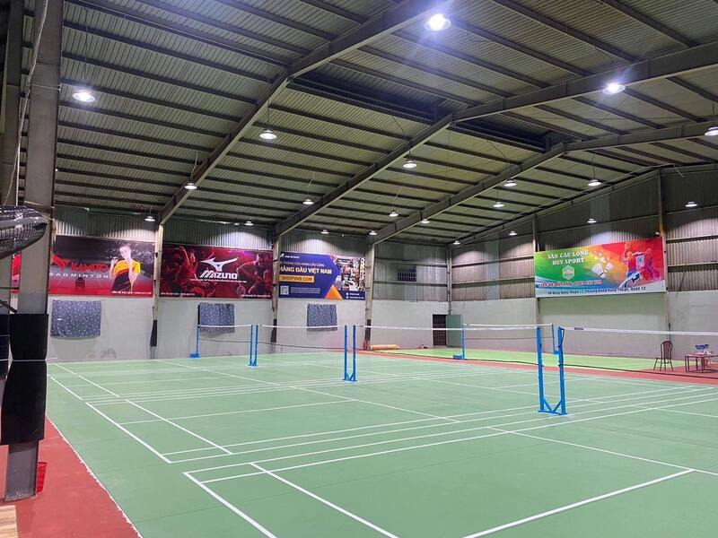 Thiết kế chiếu sáng sân cầu lông