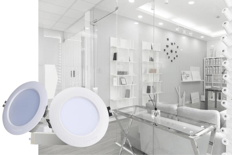 Đèn LED âm trần bao nhiêu w là đủ