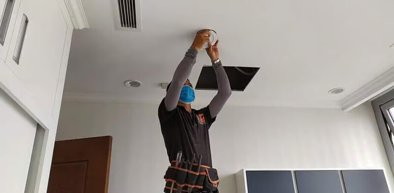 Cách lắp đèn hắt trần thạch cao