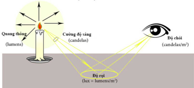 Cường độ ánh sáng