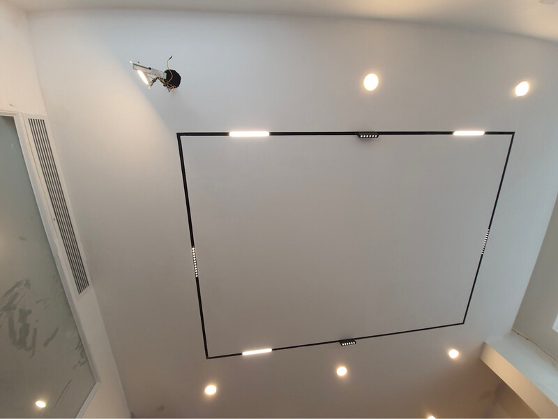 So sánh đèn led âm trần siêu mỏng và đèn âm trần dày 1 đèn led âm trần siêu mỏng và đèn âm trần dày