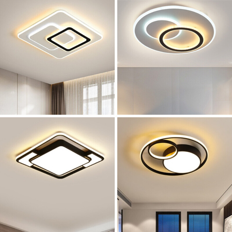 Nên chọn đèn led ốp nổi tròn hay vuông cho từng không gian 3 đèn led ốp nổi tròn hay vuông