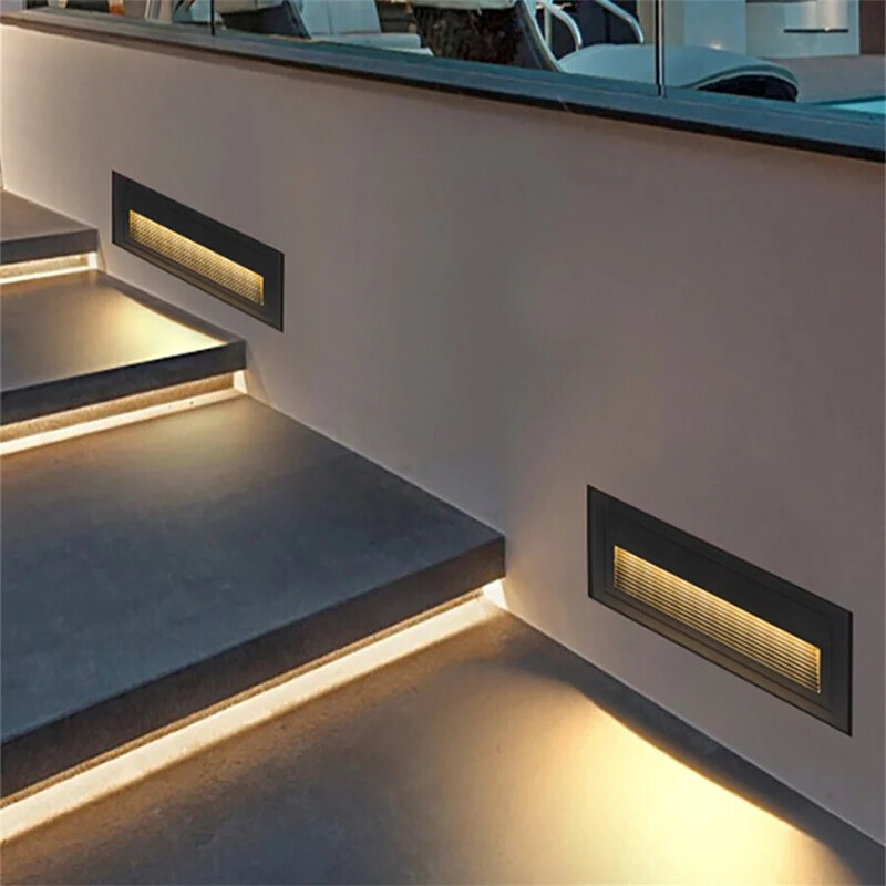 Hướng dẫn lựa chọn đèn led chân cầu thang phù hợp phong cách 3 hướng dẫn lựa chọn đèn led chân cầu thang