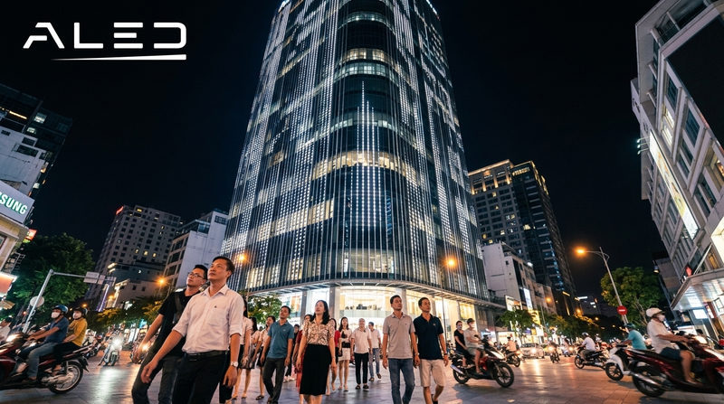 Chiếu sáng mặt dựng là gì? Vai trò kiến tạo điểm nhấn đô thị