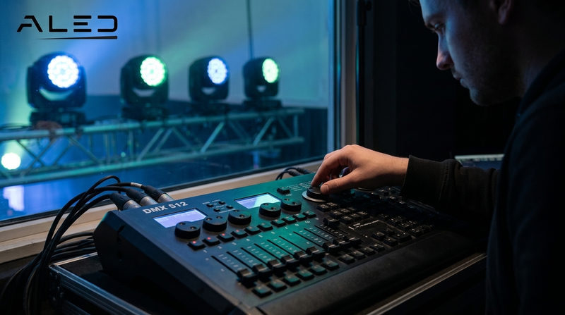 Hệ thống điều khiển đèn LED DMX là gì và nguyên lý hoạt động?