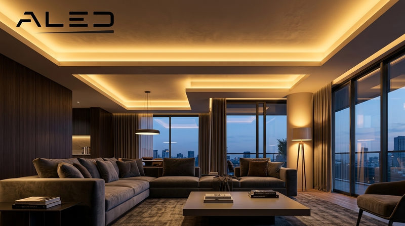 Tổng quan: Tầm quan trọng của đèn led khe hắt trần trong không gian