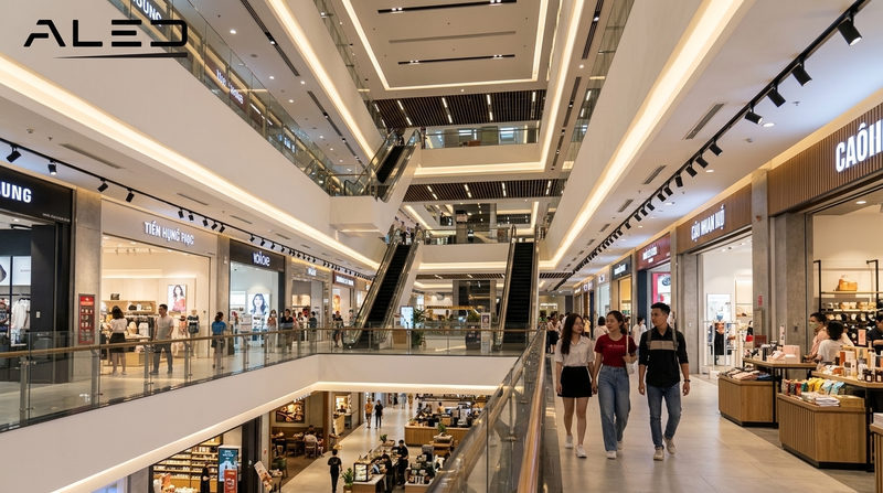 Giải pháp thiết kế chiếu sáng nội thất và công trình công cộng