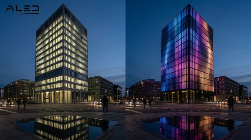 Tại sao nên sử dụng công nghệ LED DMX cho chiếu sáng kiến trúc?