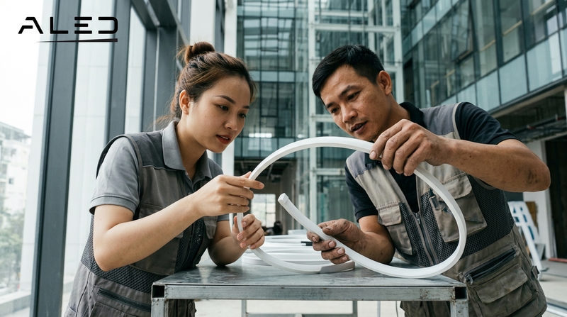 Tính Năng Vượt Trội Của LED Silicon DMX Trong Thiết Kế Tòa Nhà