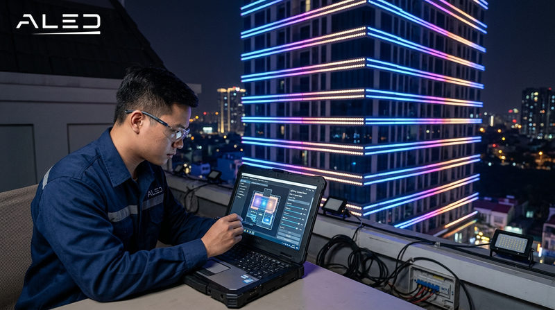 Giải Pháp Chiếu Sáng Ngoài Trời & Hệ Thống Điều Khiển Đèn LED