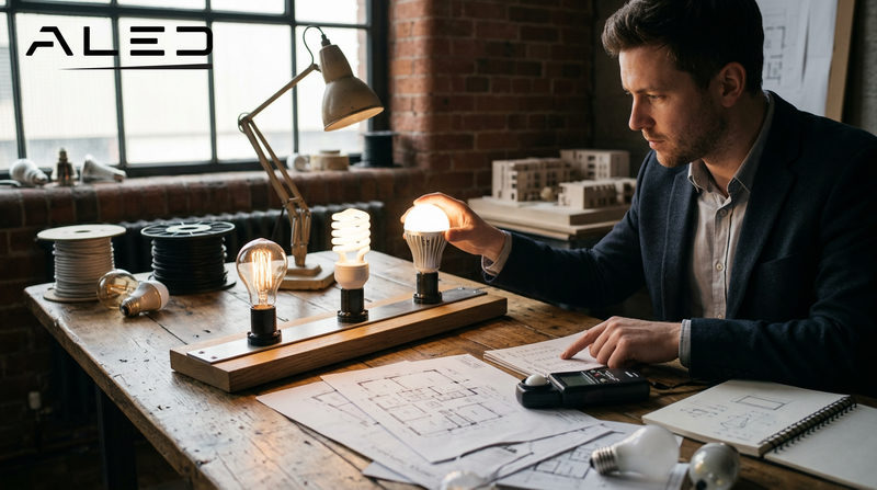 Lựa chọn nguồn sáng và hệ số duy trì trong thiết kế