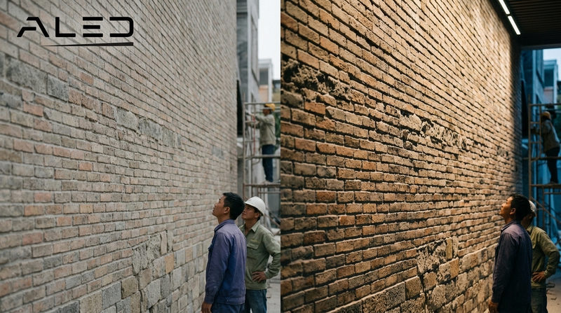 Nguyên tắc tạo hiệu ứng nổi trong chiếu sáng mặt dựng (Cần dữ liệu KB)