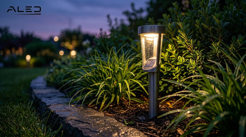 Tiêu chuẩn kỹ thuật và giải pháp chiếu sáng sân vườn tiết kiệm điện