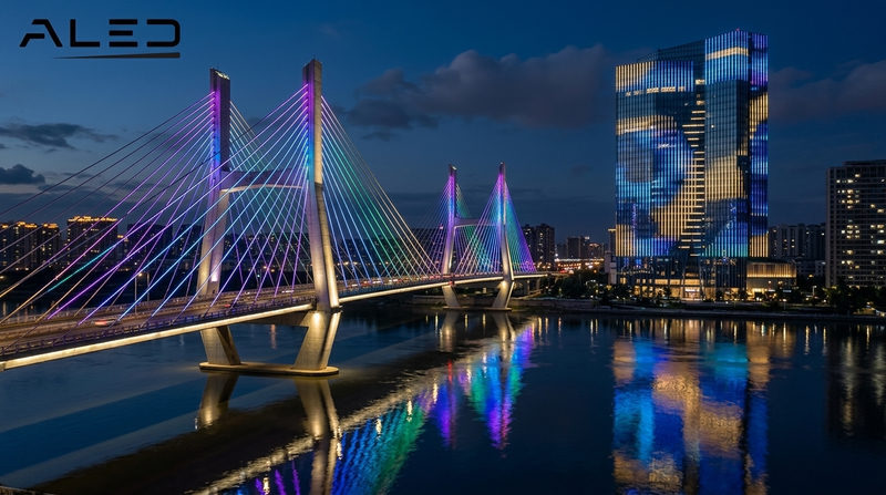 Ứng dụng của đèn LED DMX trong chiếu sáng nghệ thuật và công trình