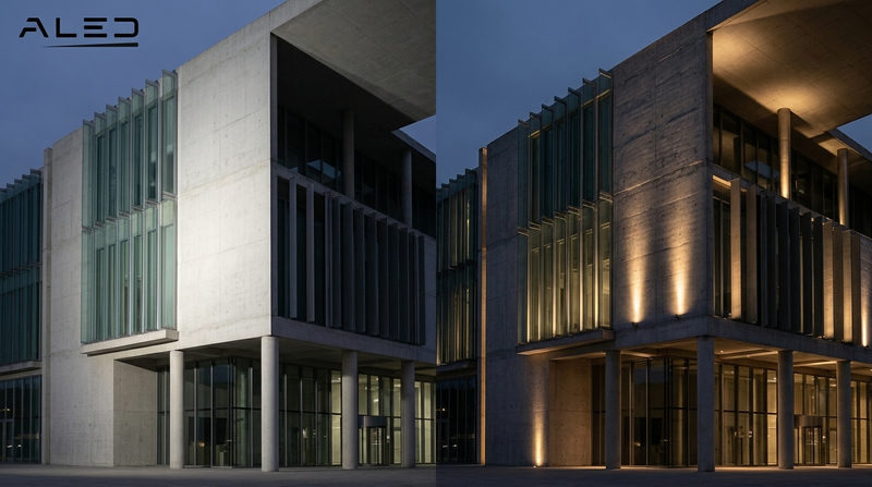 Hiệu Ứng Nổi (Modeling) Trong Chiếu Sáng Kiến Trúc Hiện Đại