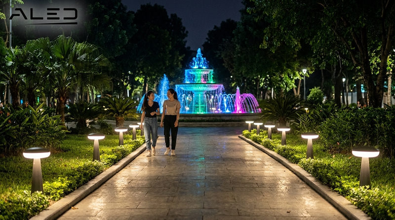 Nguyên tắc thiết kế chiếu sáng cảnh quan, công viên và ngoài trời (Cần dữ liệu KB)