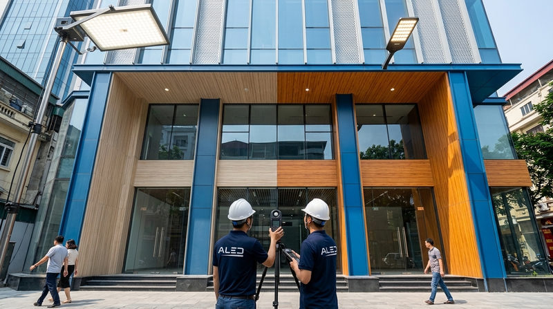 Tiêu chuẩn độ rọi, công suất và chỉ số hoàn màu Ra chiếu sáng tòa nhà