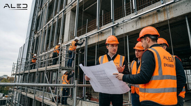 ALED - Đơn vị thi công LED DMX tòa nhà uy tín hàng đầu