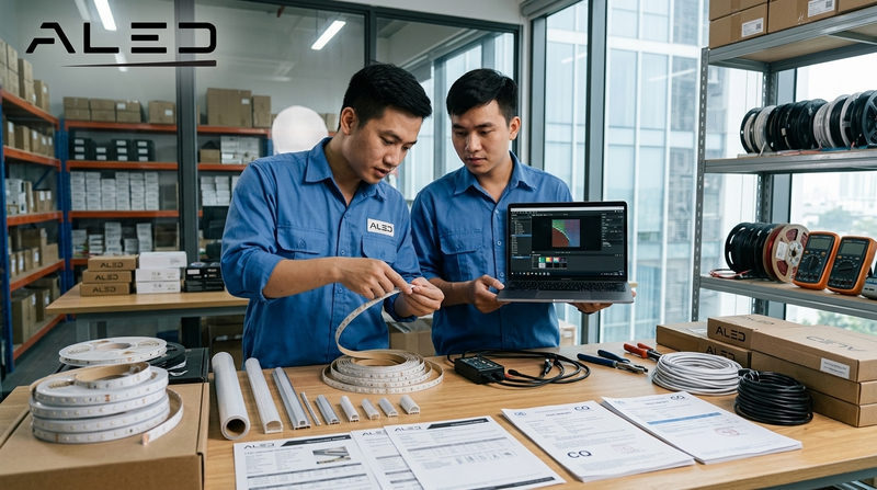 ALED - Đơn Vị Cung Cấp Và Thi Công LED Silicon DMX Uy Tín