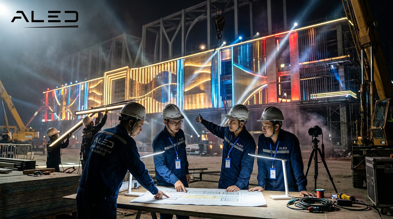 ALED - Đơn vị tư vấn thiết kế chiếu sáng mỹ thuật chuyên nghiệp