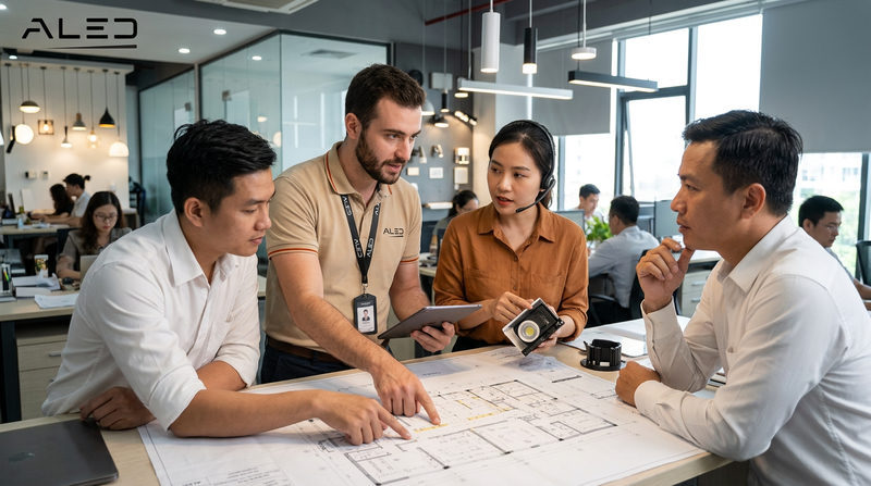 ALED - Giải pháp thiết kế chiếu sáng toàn diện và uy tín