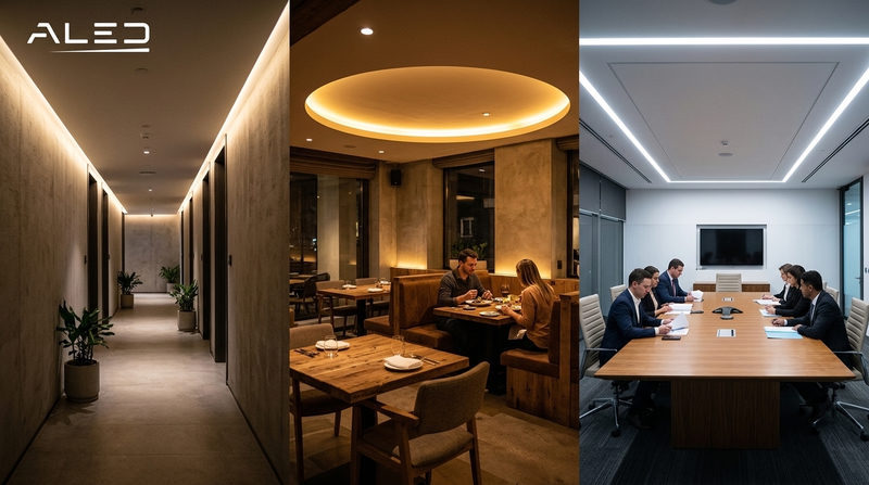 Cách 5: Bố trí hắt sáng cục bộ và Tiêu chuẩn độ rọi chiếu sáng